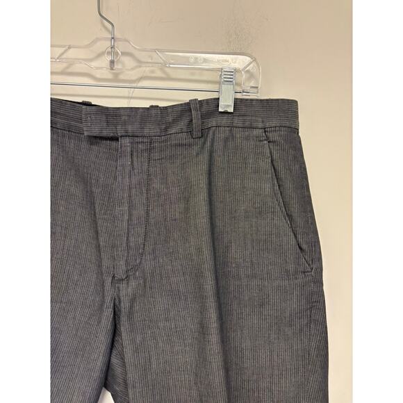 Theory Pin Striped Shorts Size 32 Gray - Picture 2 of 6